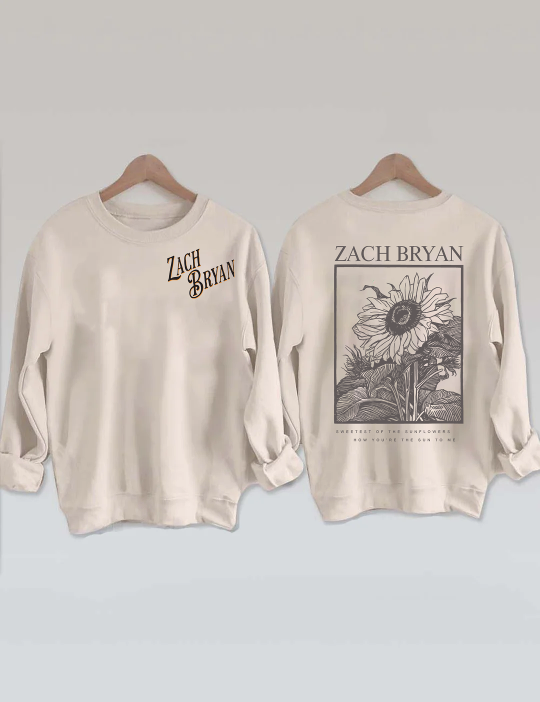 Sun To Me Zach Bryan Sweatshirt