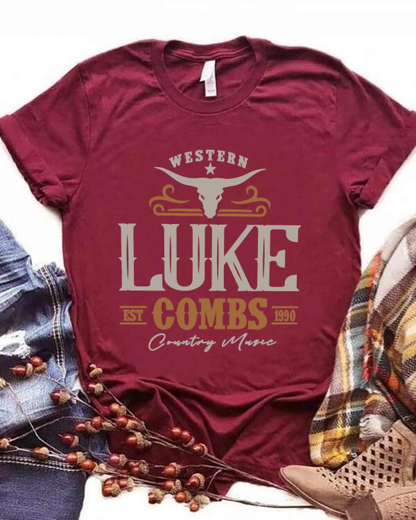 Luke Combs Est 1990 T-Shirt