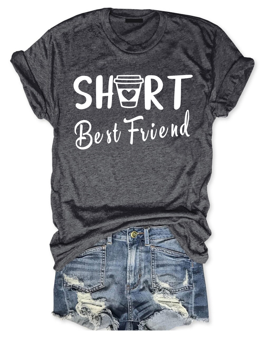 Tall and Short Best Friends T-Shirt
