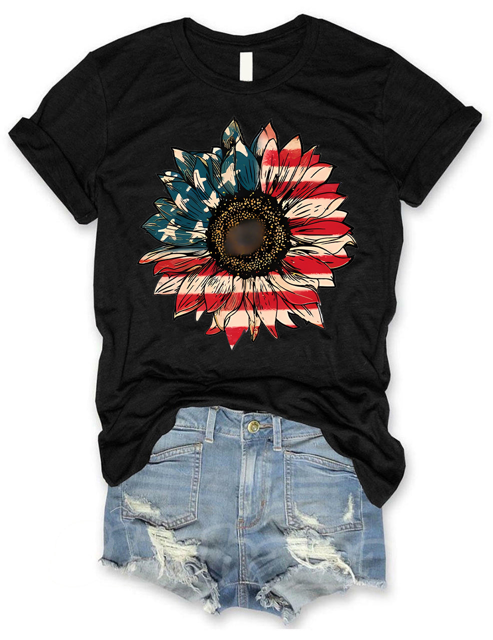 America Sunflower T-shirt