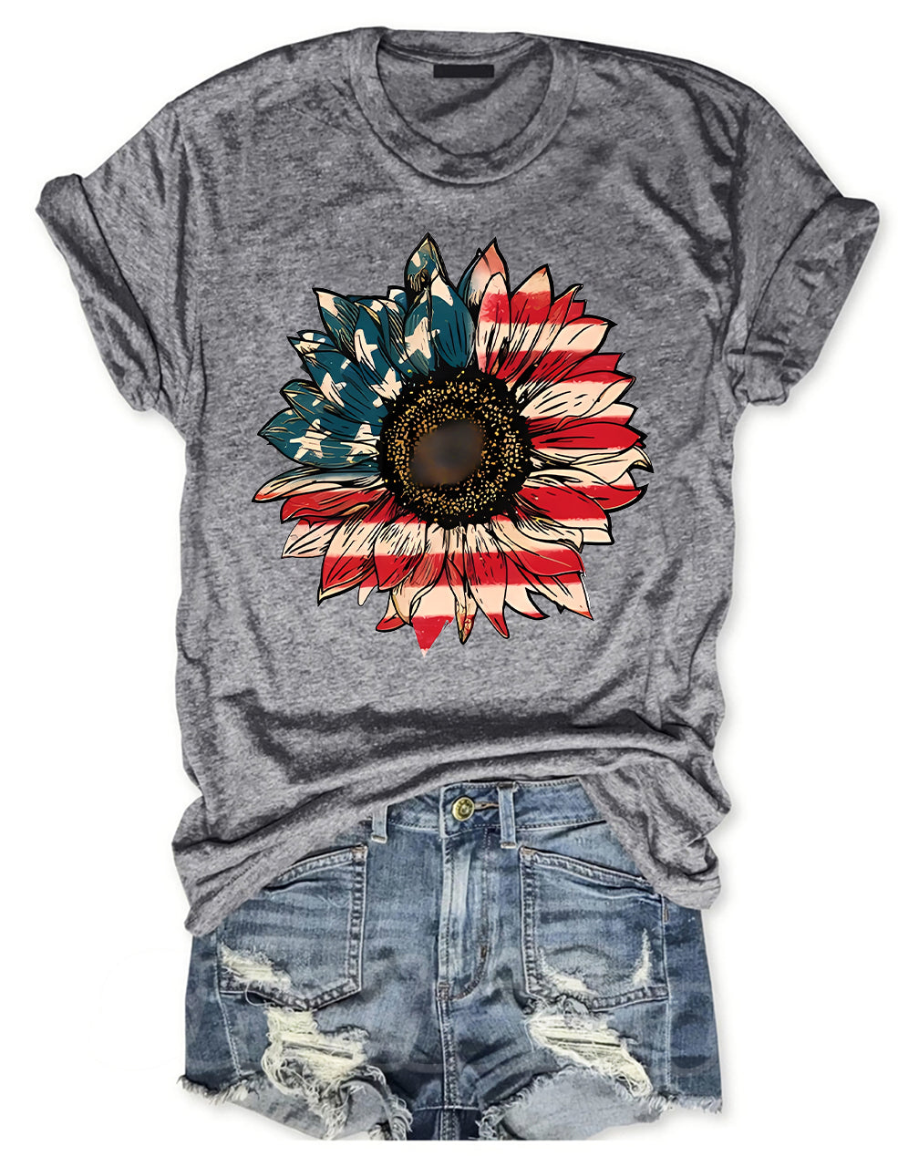 America Sunflower T-shirt