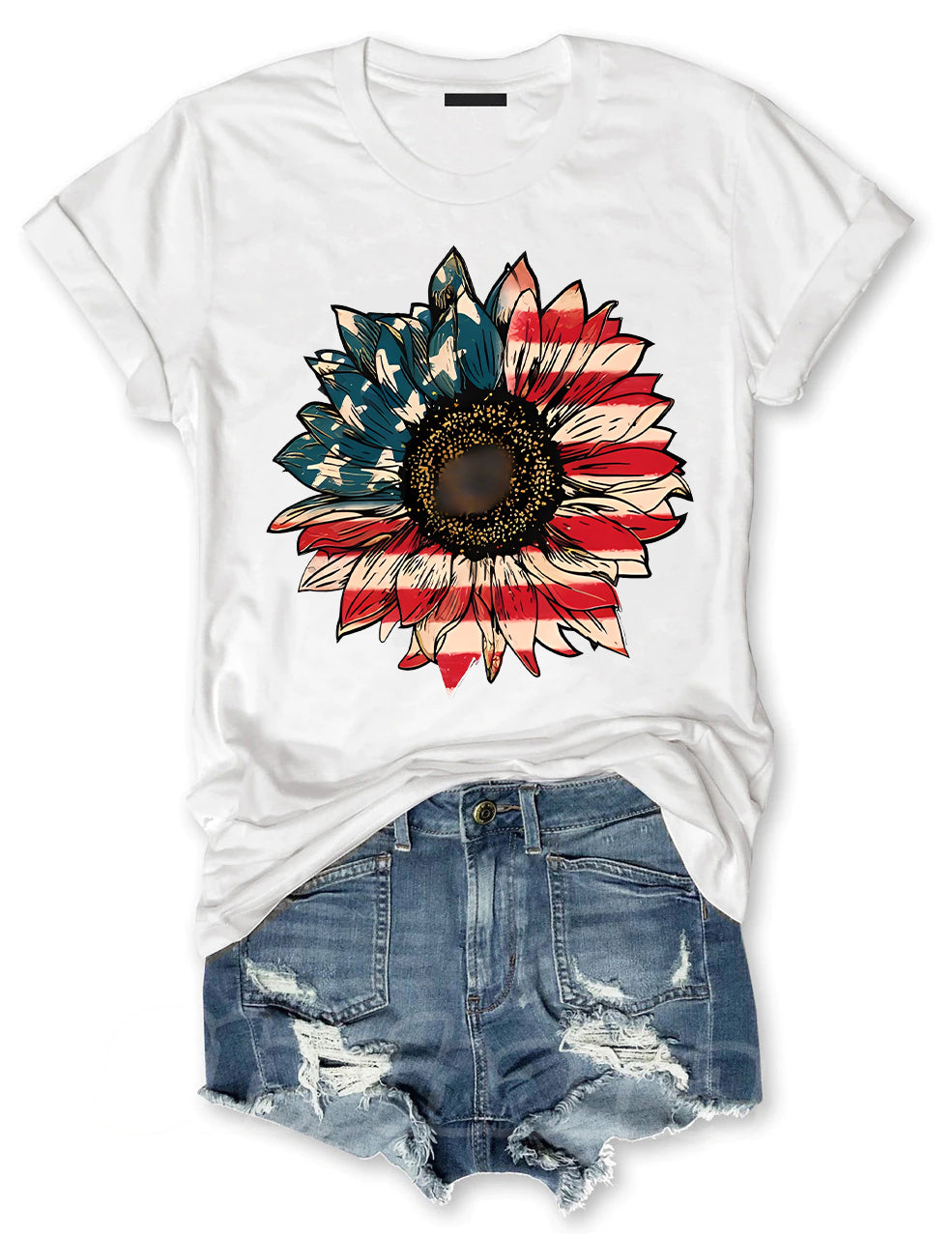 America Sunflower T-shirt