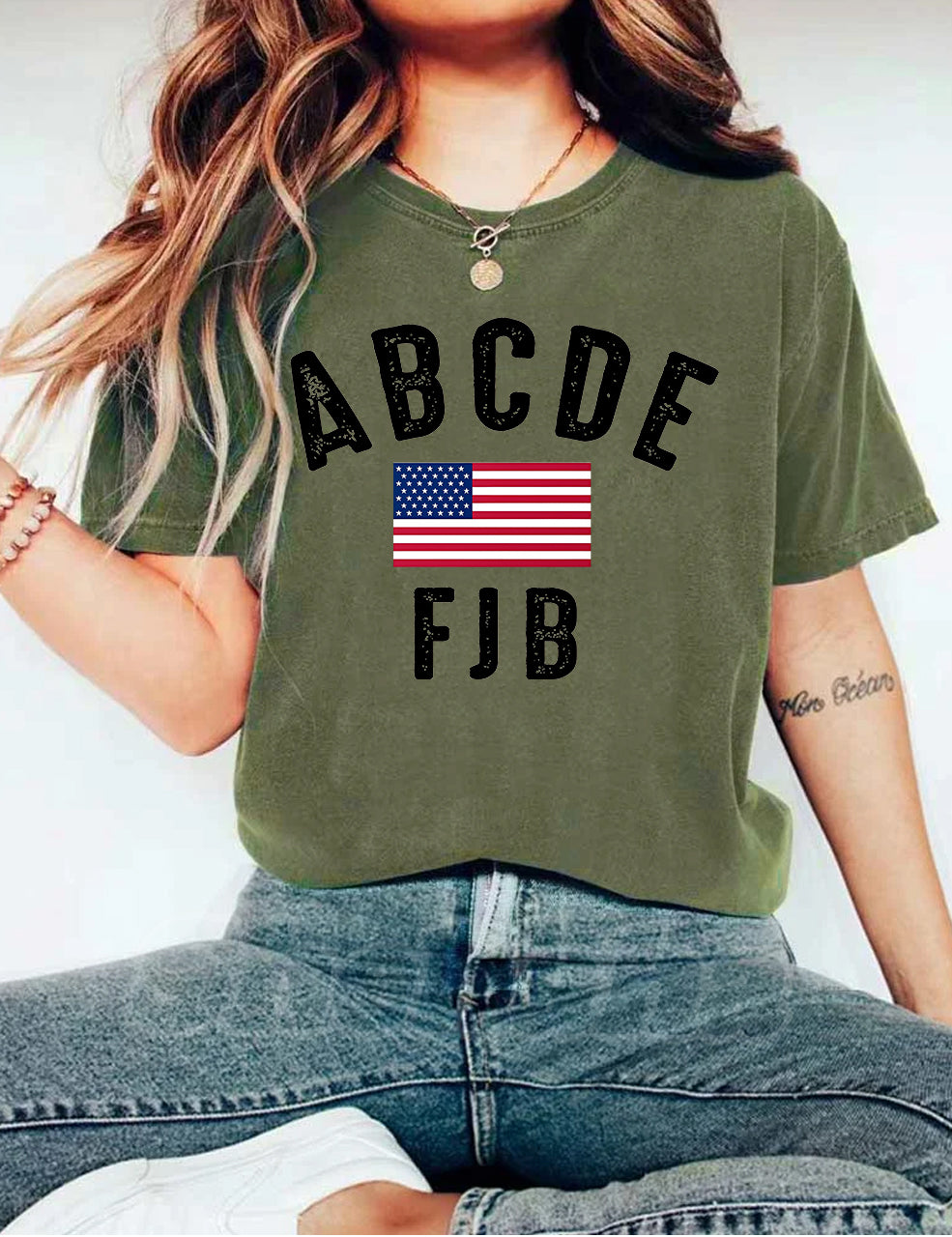 ABCDE FJB T-shirt