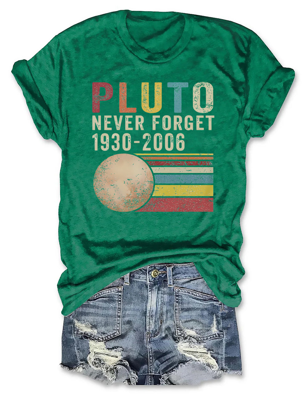 Never Forget 1930-2006 Pluto T-shirt