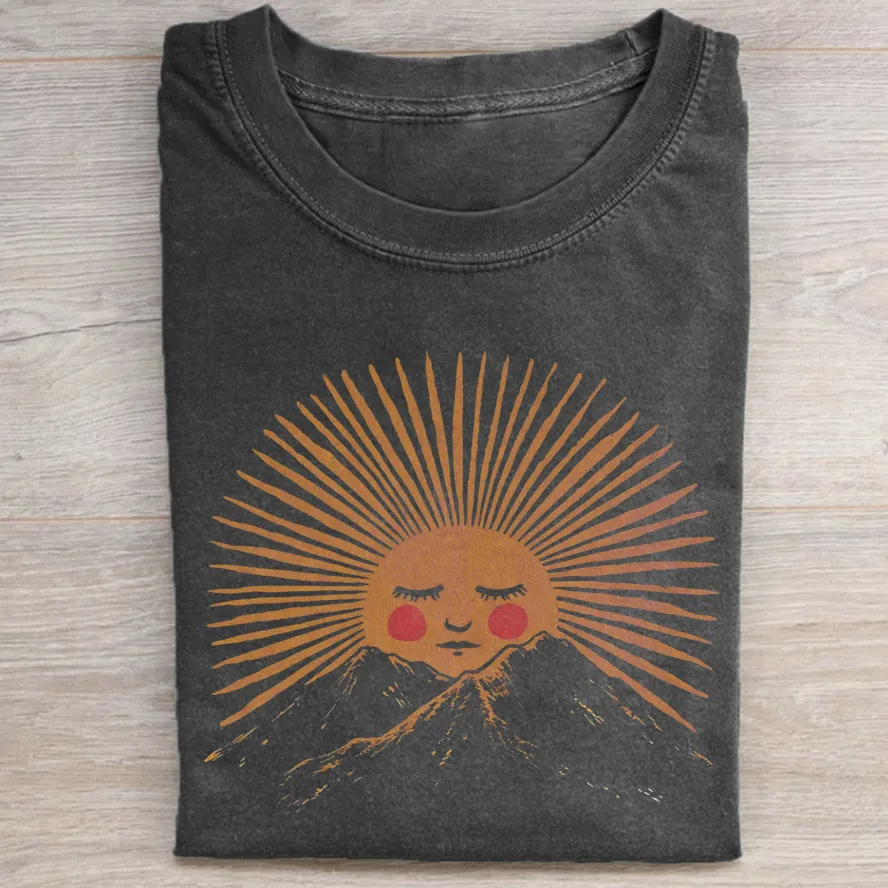 Vintage Boho Sun T-Shirt