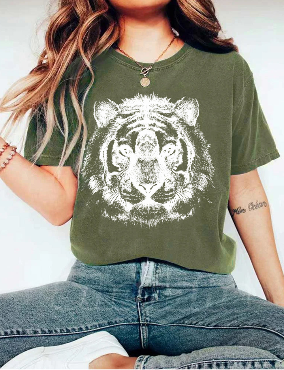 Tiger Face T-shirt