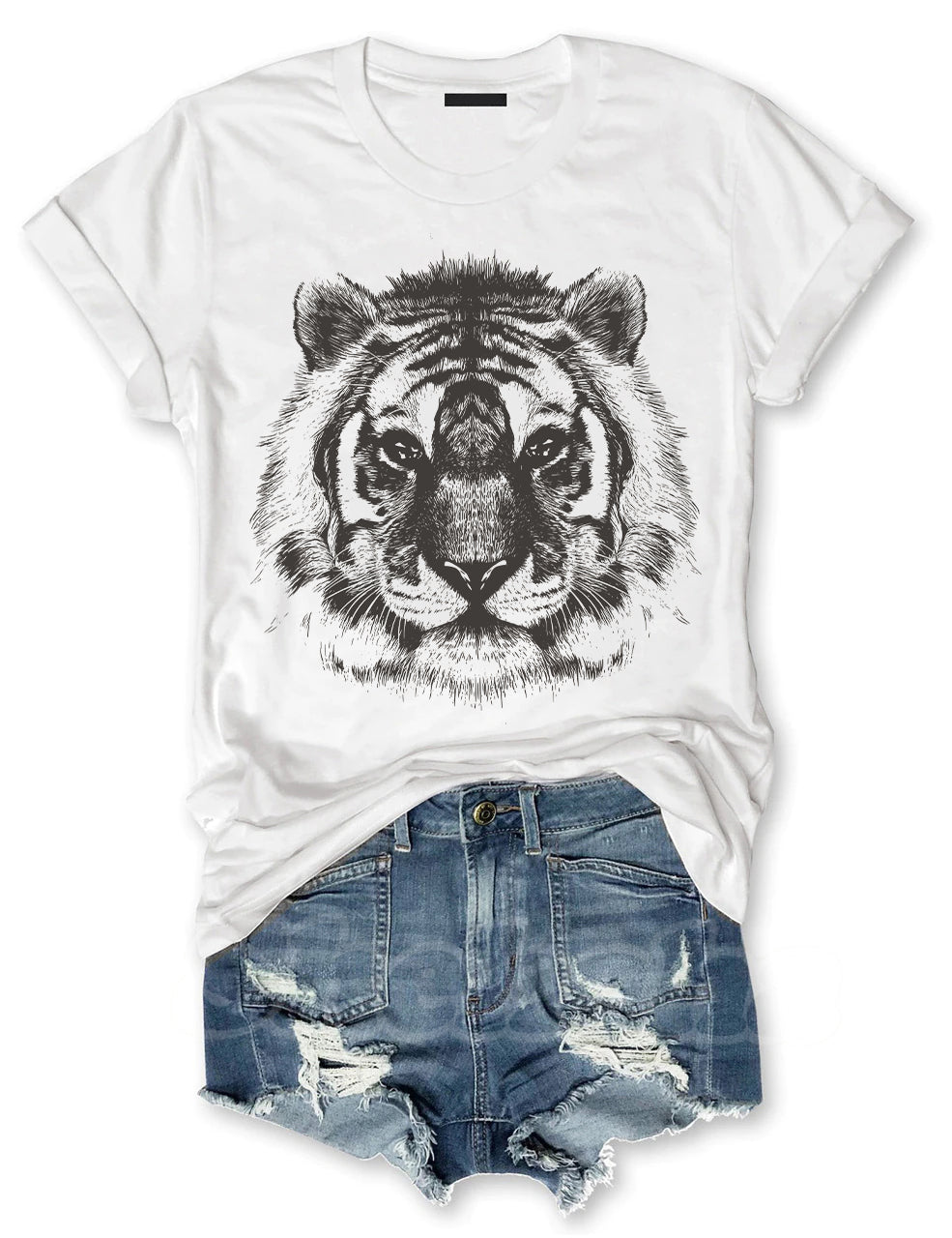 Tiger Face T-shirt