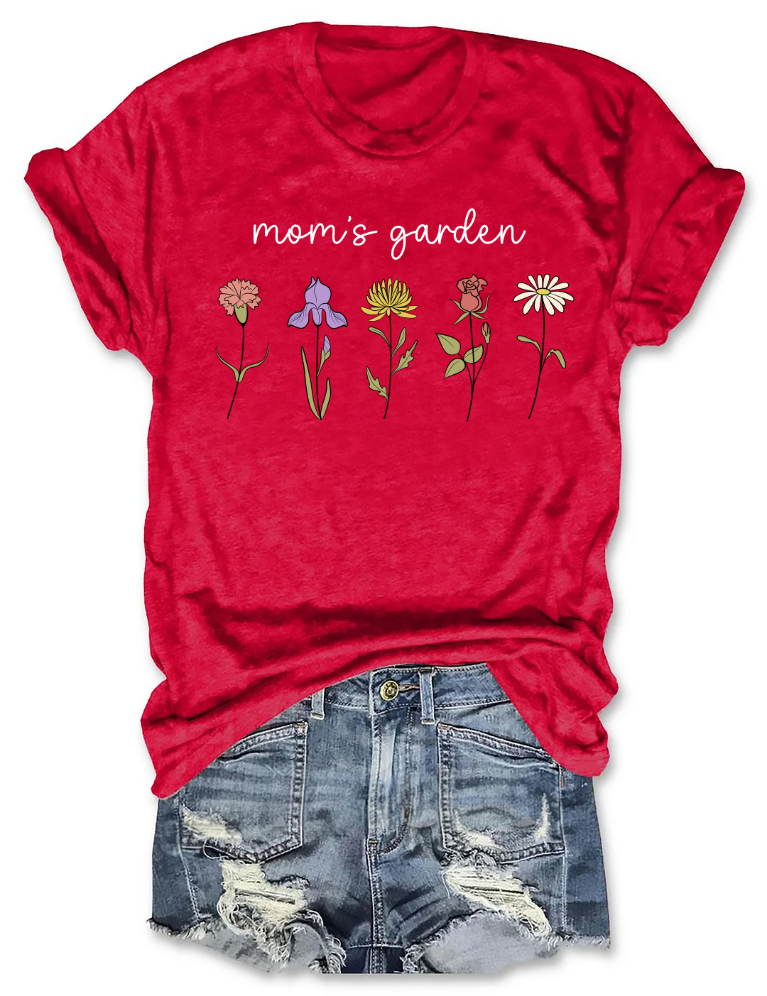 Mom's Garden Flowers T-shirt