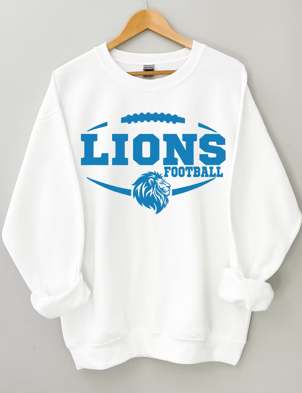Lions logo  Football Sweatshirt