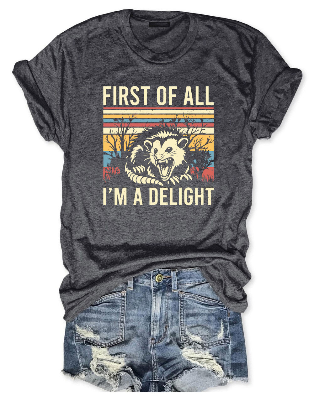 First of All, I'm a Delight T-shirt