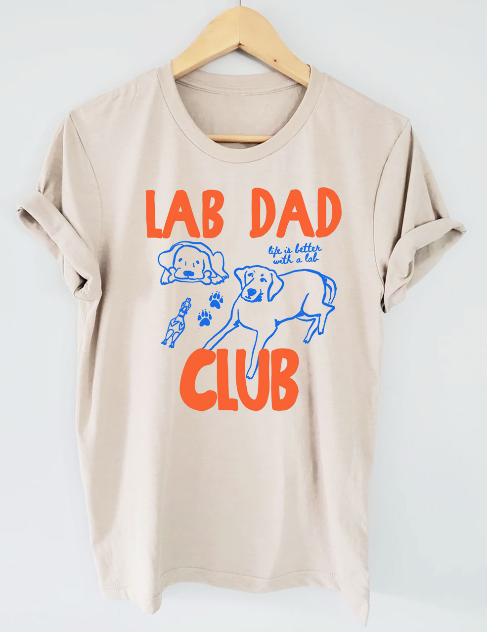 Lab Dad Club T-shirt