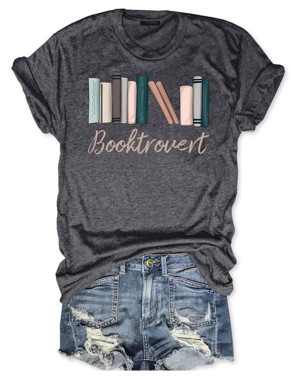 I Closed My Book To Be Here T-shirt