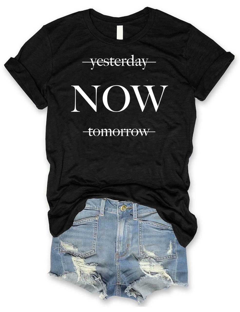 Yesterday Tomorrow Now T-shirt