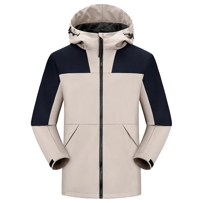 Lightweight Water-Resistant Men's Windbreaker Jacket