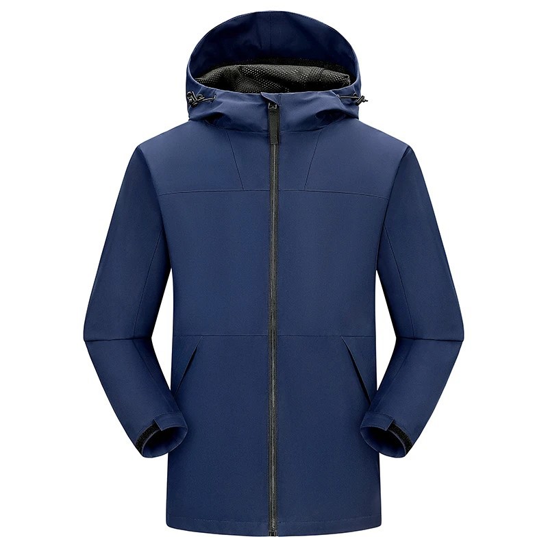 Lightweight Water-Resistant Men's Windbreaker Jacket