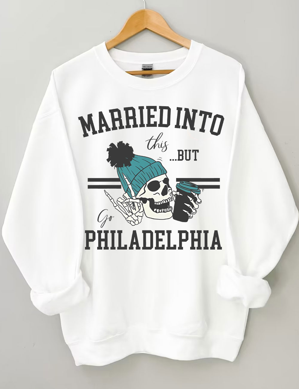 Married Into This Philadelphia Football Sweatshirt