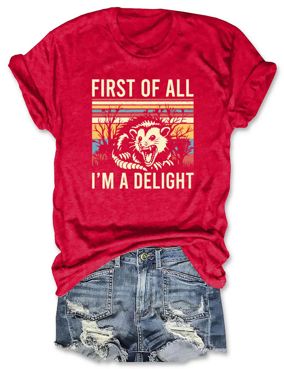 First of All, I'm a Delight T-shirt