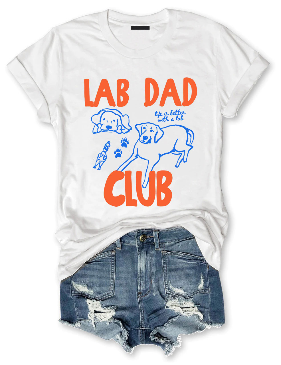 Lab Dad Club T-shirt