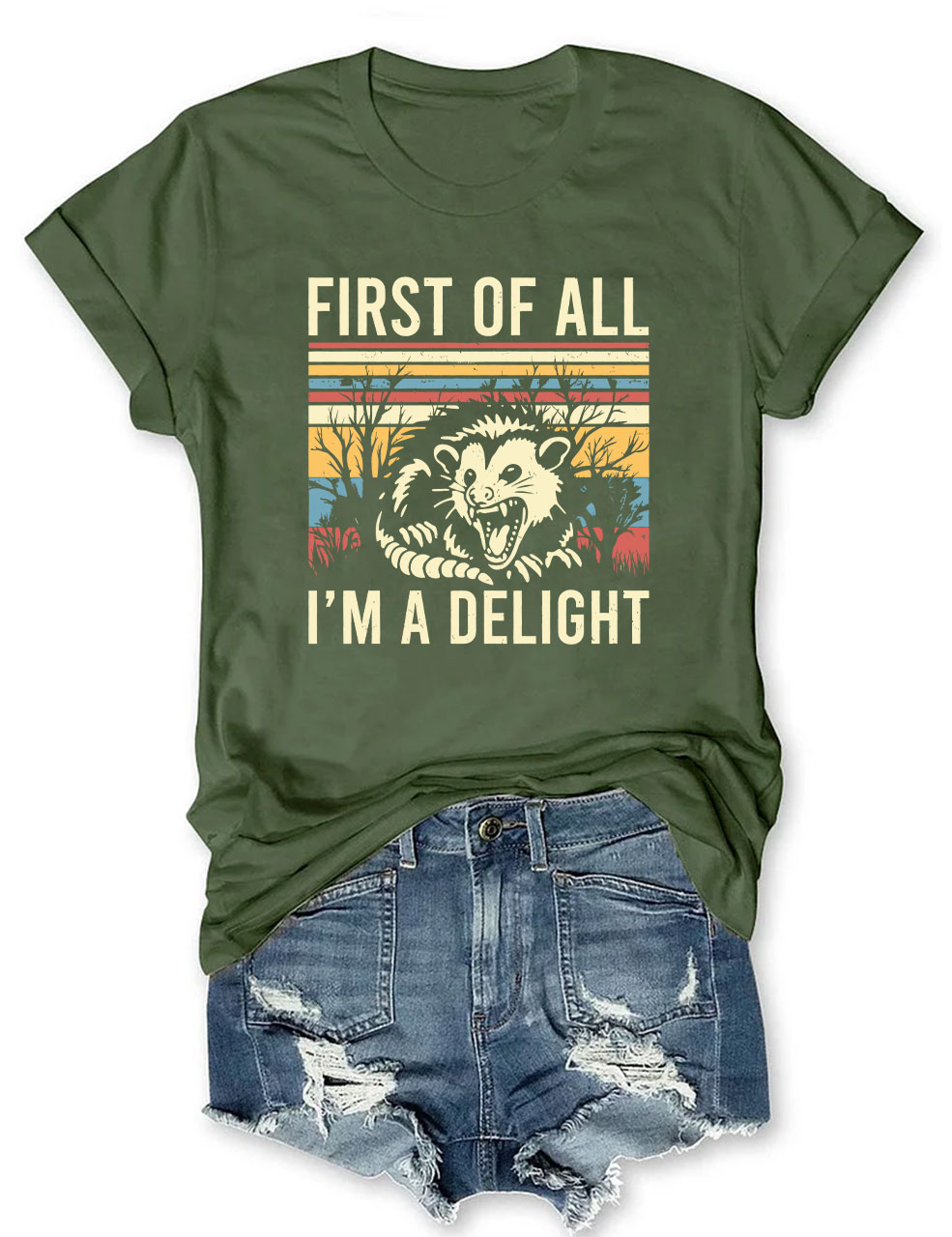 First of All, I'm a Delight T-shirt