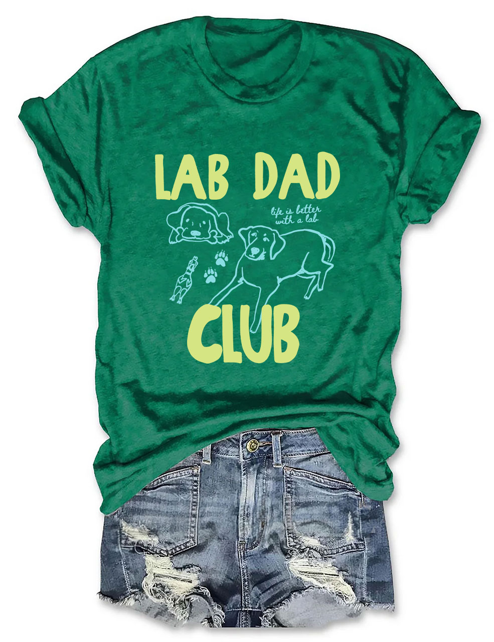 Lab Dad Club T-shirt