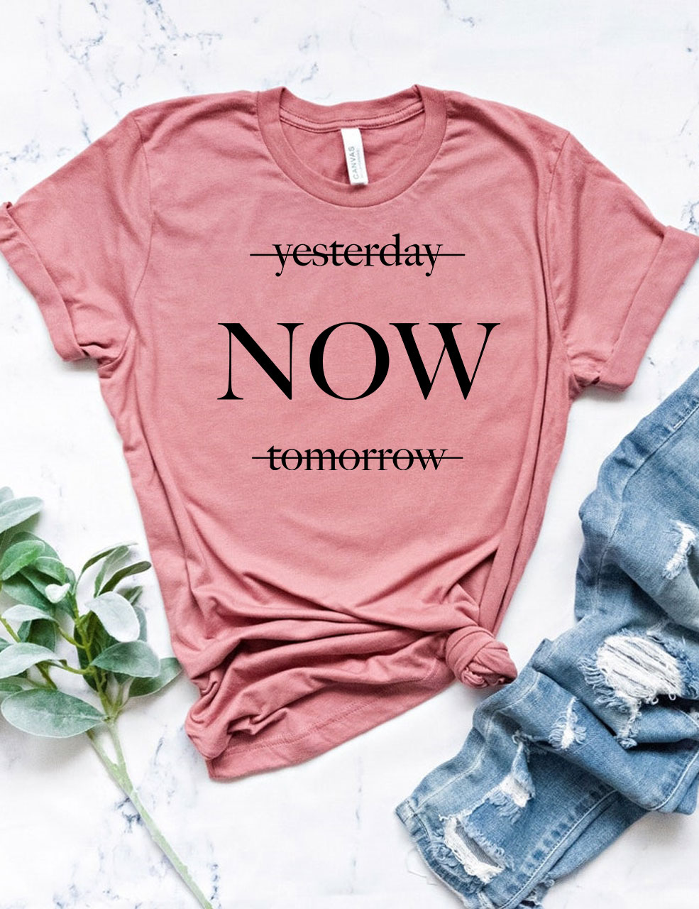 Yesterday Tomorrow Now T-shirt