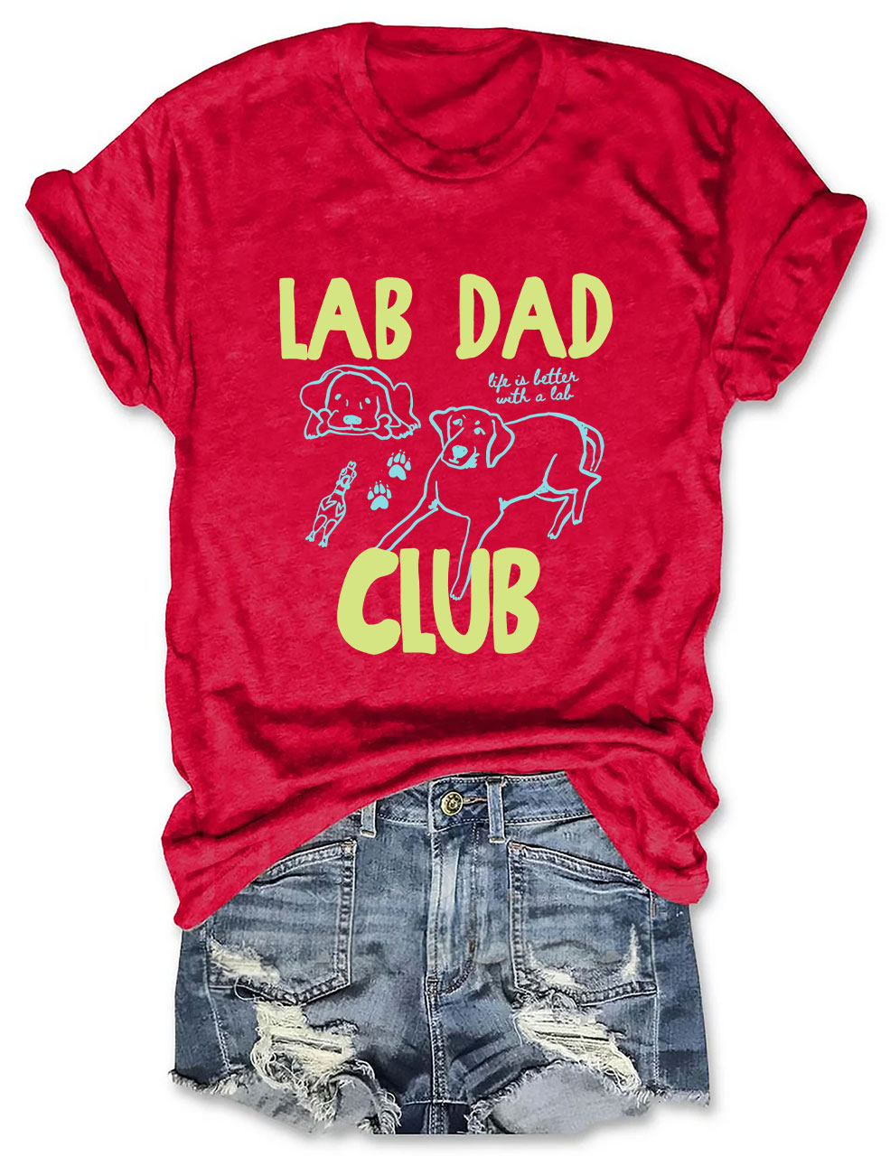 Lab Dad Club T-shirt