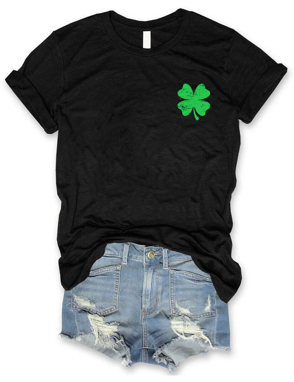 St. Patrick's Day American Flag T-shirt