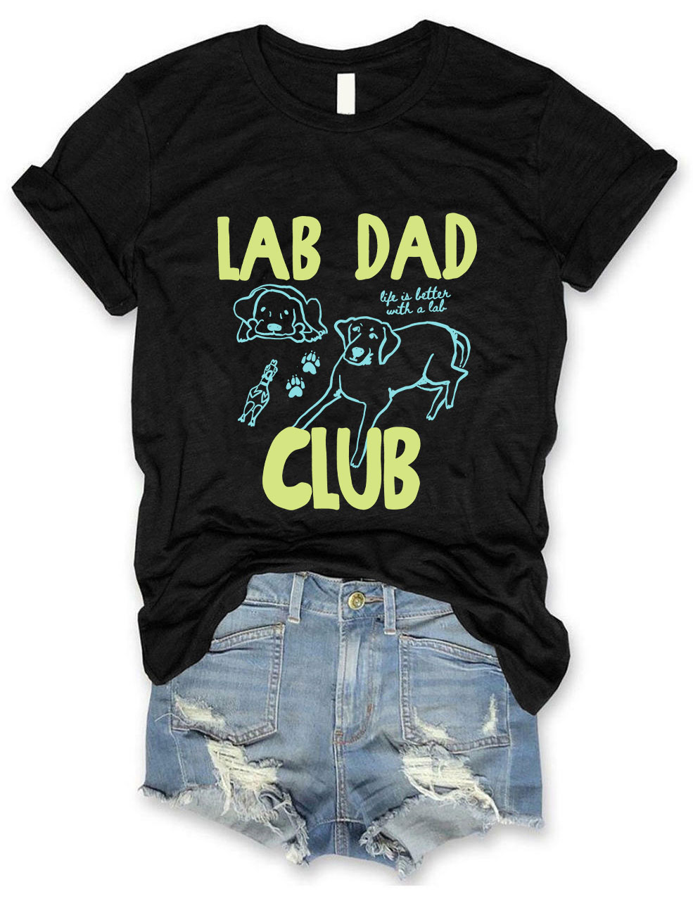 Lab Dad Club T-shirt