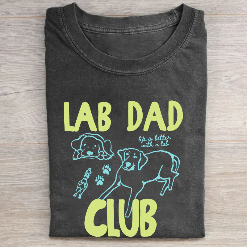 Lab Dad Club T-shirt