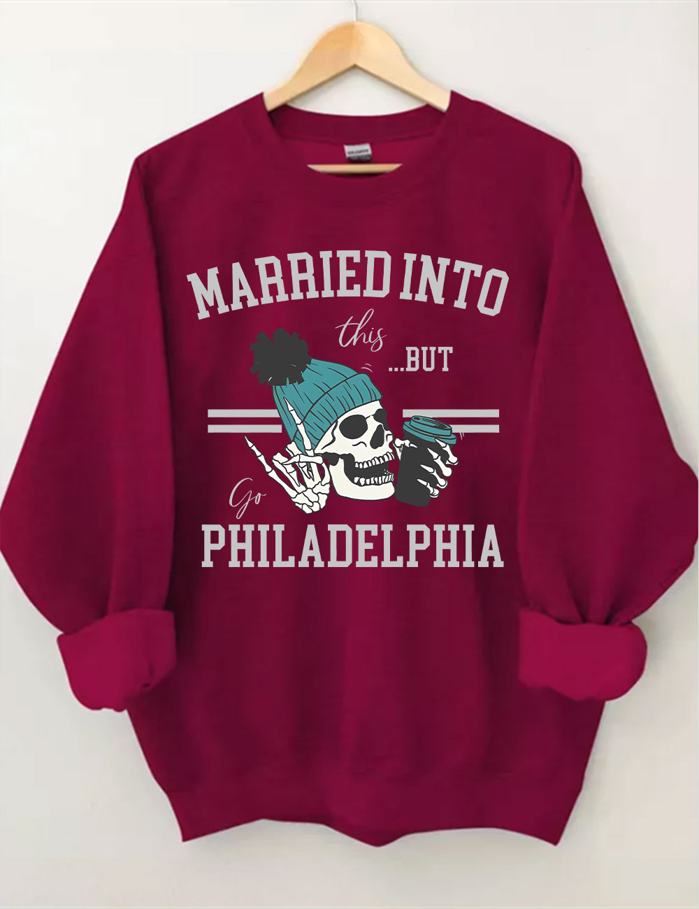 Married Into This Philadelphia Football Sweatshirt