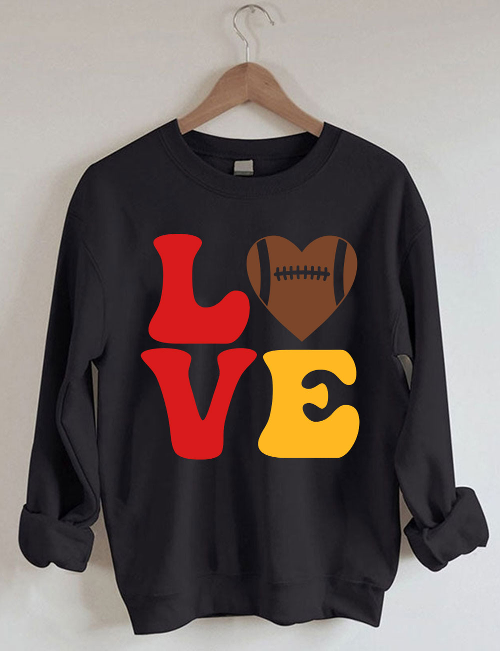 Love Kansas City Chiefs Football Sweatshirt