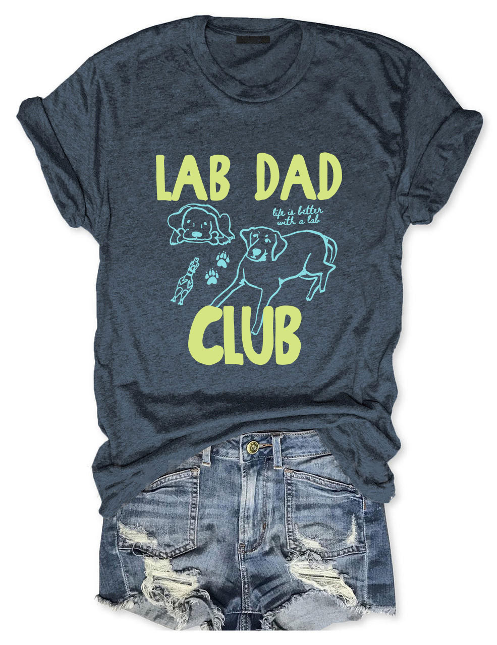 Lab Dad Club T-shirt