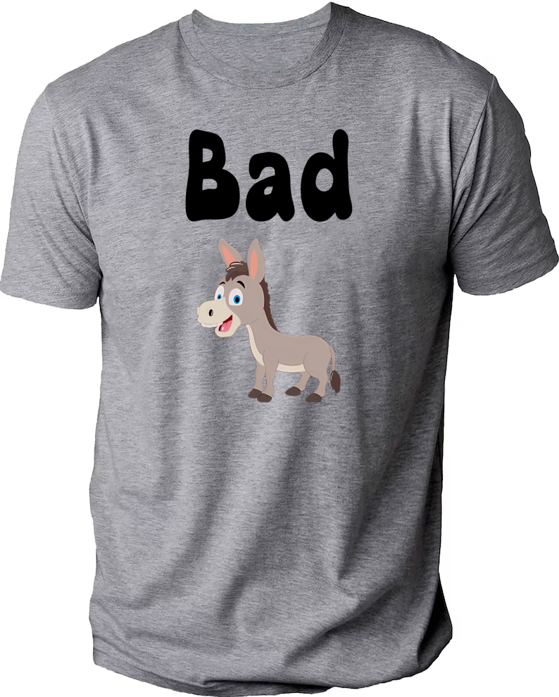 Funny Bad Ass Donkey T-shirt