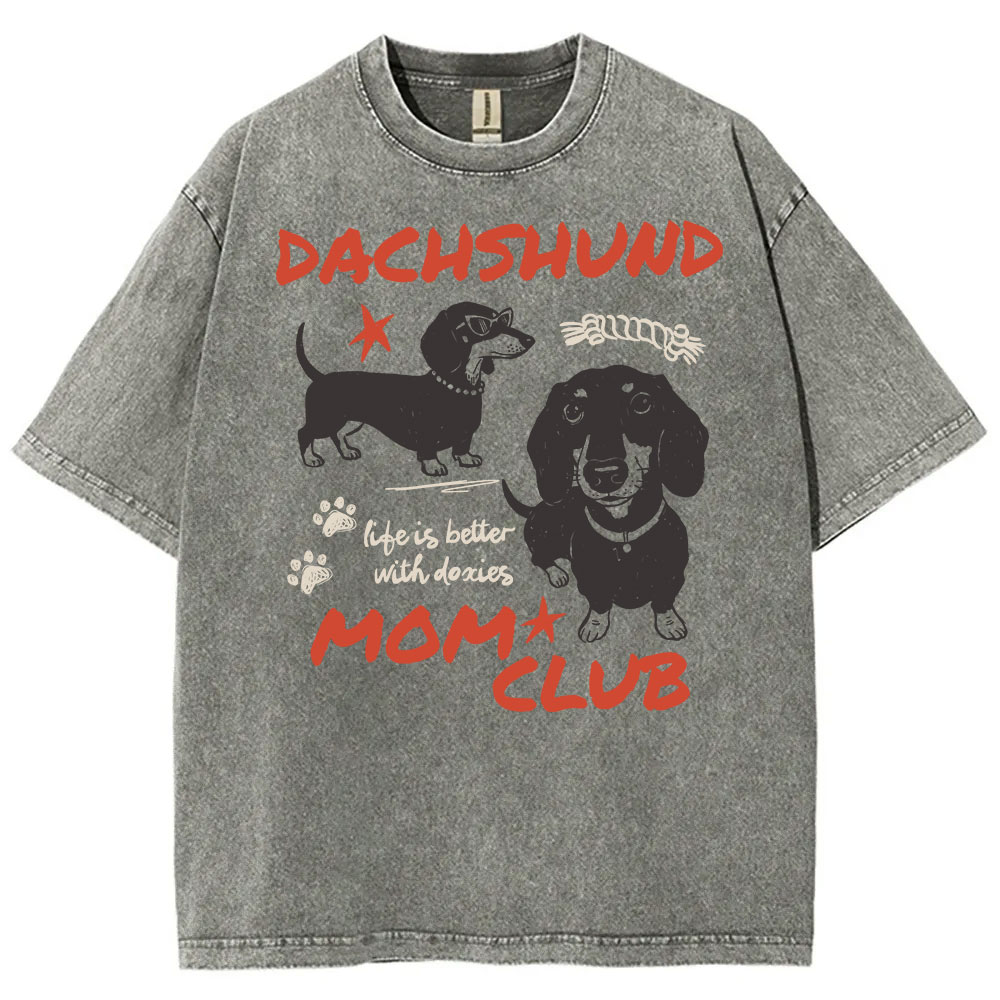Coke Zero and Dachshund Club Washed T-shirt
