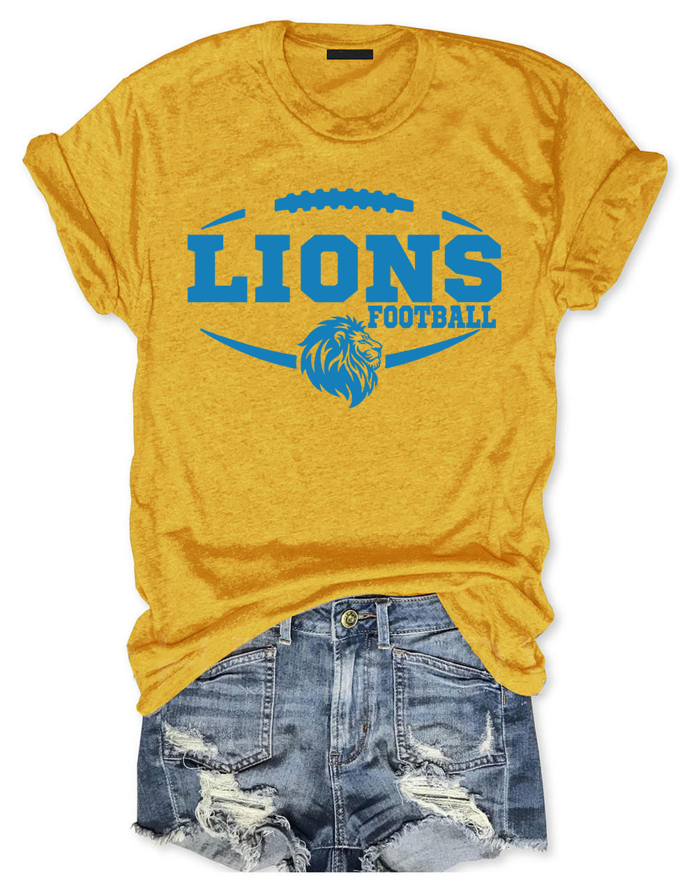 Lions logo  Football T-Shirt