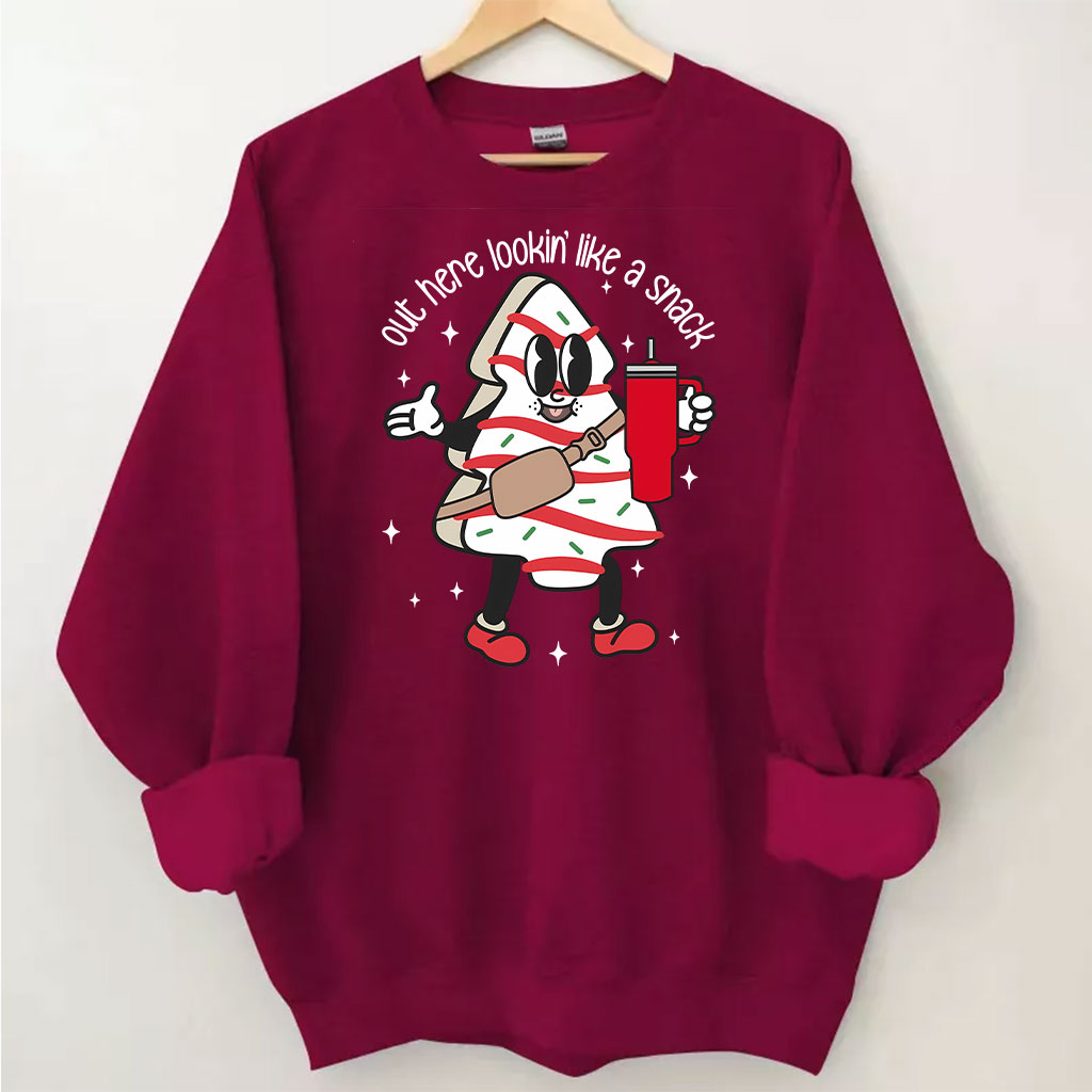 Boojee Out Here Lookin Like A Snack Sweatshirt