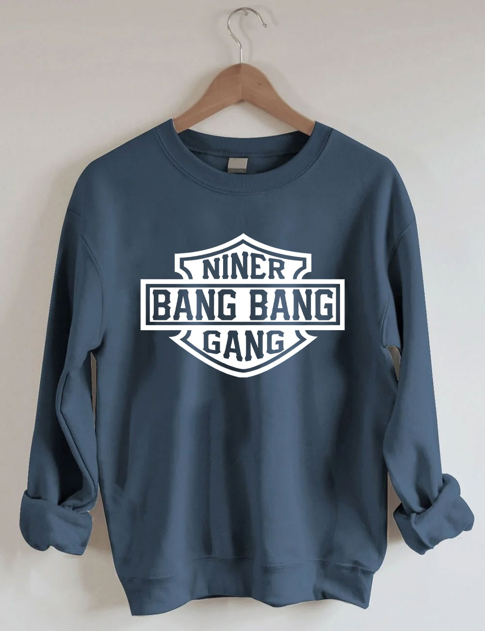 Bang Bang Niner Gang Football Sweatshirt