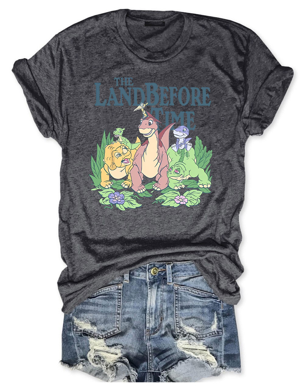 The Land Before Time Pastel Dinosaur Friends T-shirt