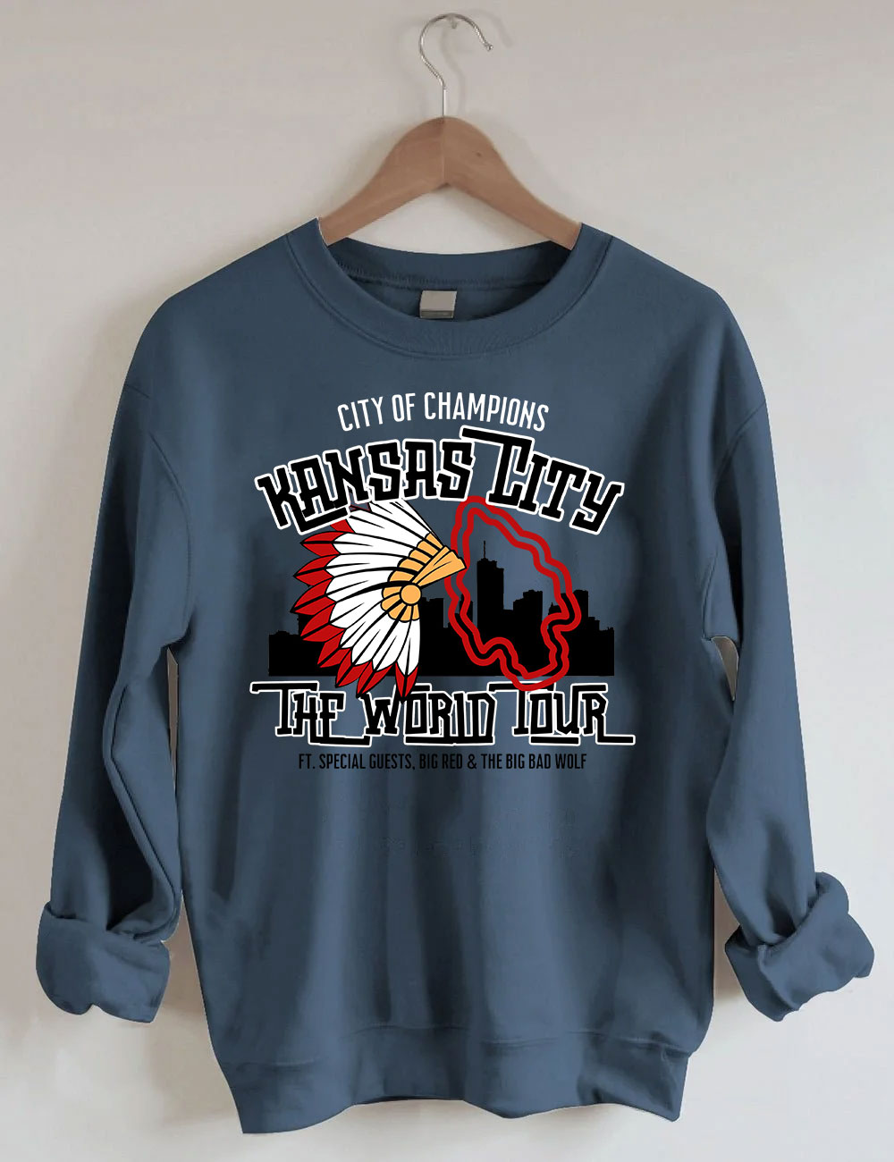Kansas City WORLD TOUR Football Sweatshirt