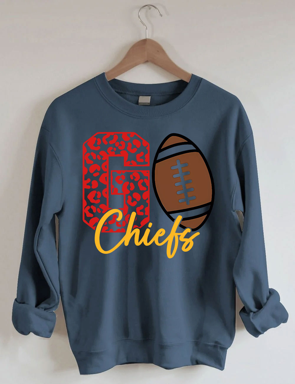 Go Chiefs Football Sweatshirt