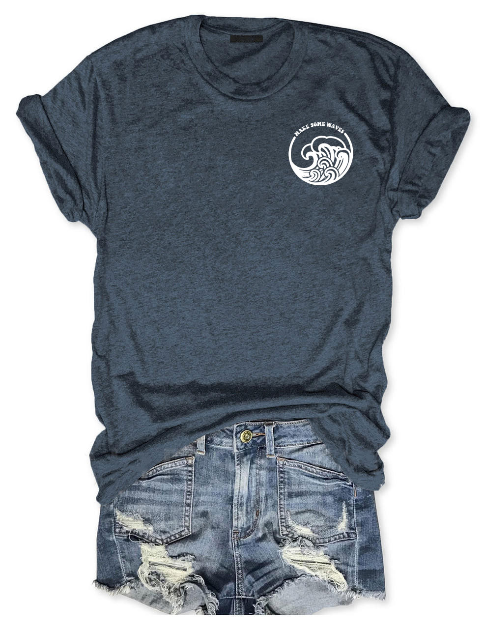 Life is a Beach Make Some Waves T-shirt