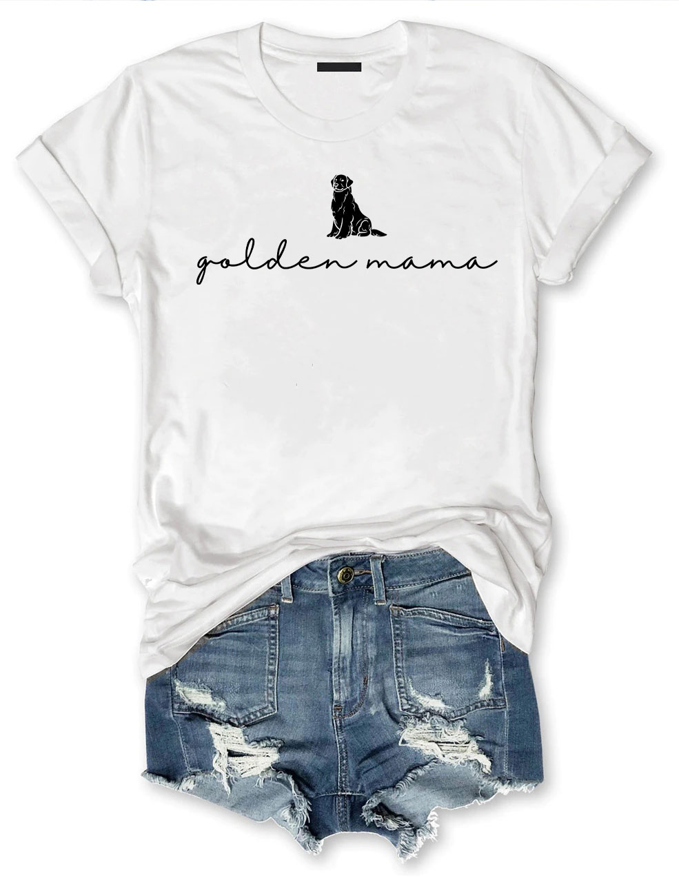 Golden Mom Golden Retriever T-shirt