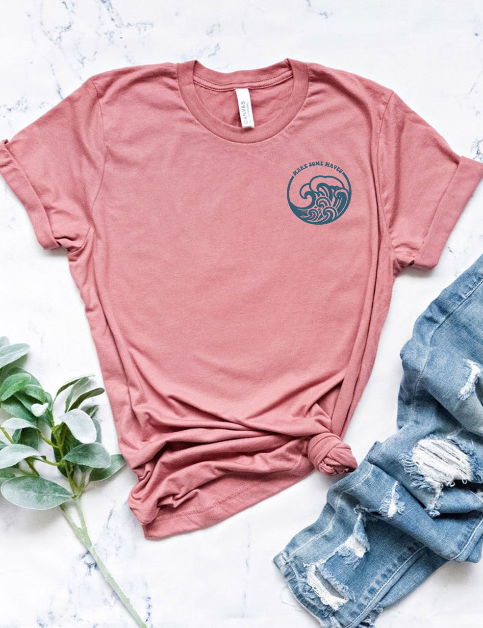 Life is a Beach Make Some Waves T-shirt