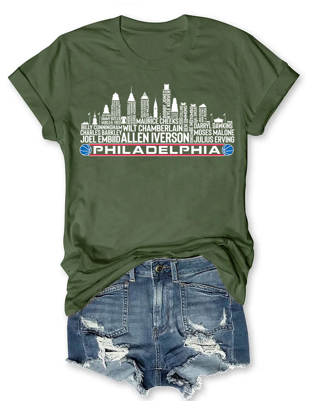 Philadelphia Basketball T-Shirt