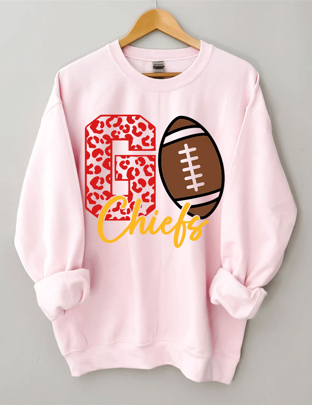 Go Chiefs Football Sweatshirt