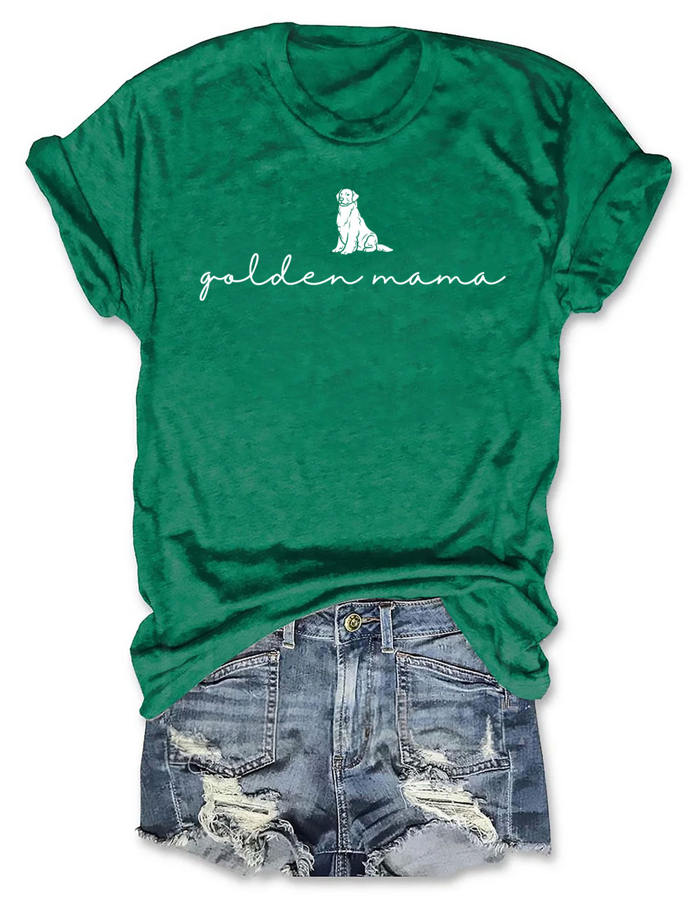 Golden Mom Golden Retriever T-shirt