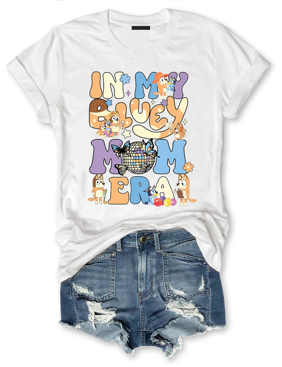 In My Bluey Mom Era T-Shirt
