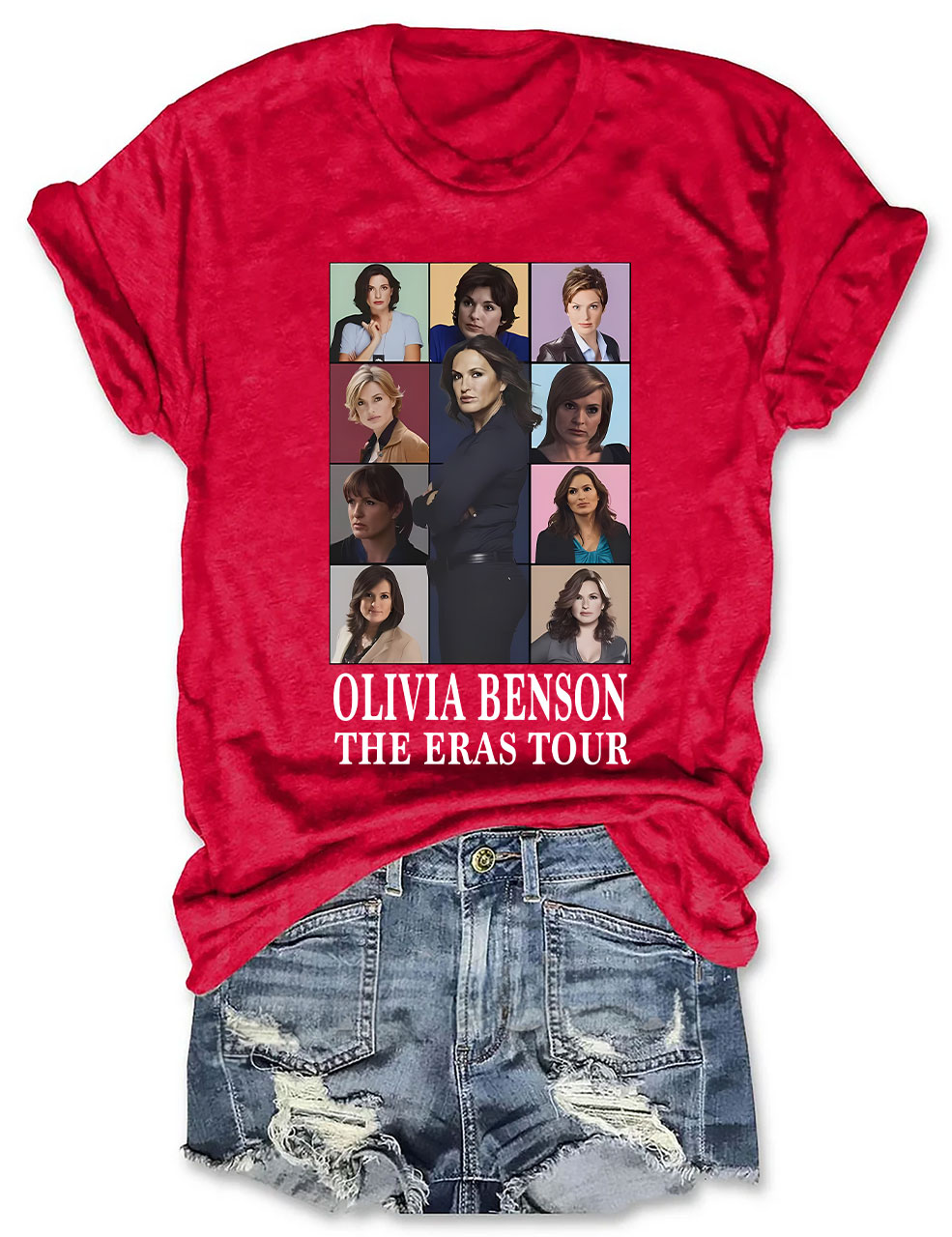 Olivia Benson Eras Tour T-shirt