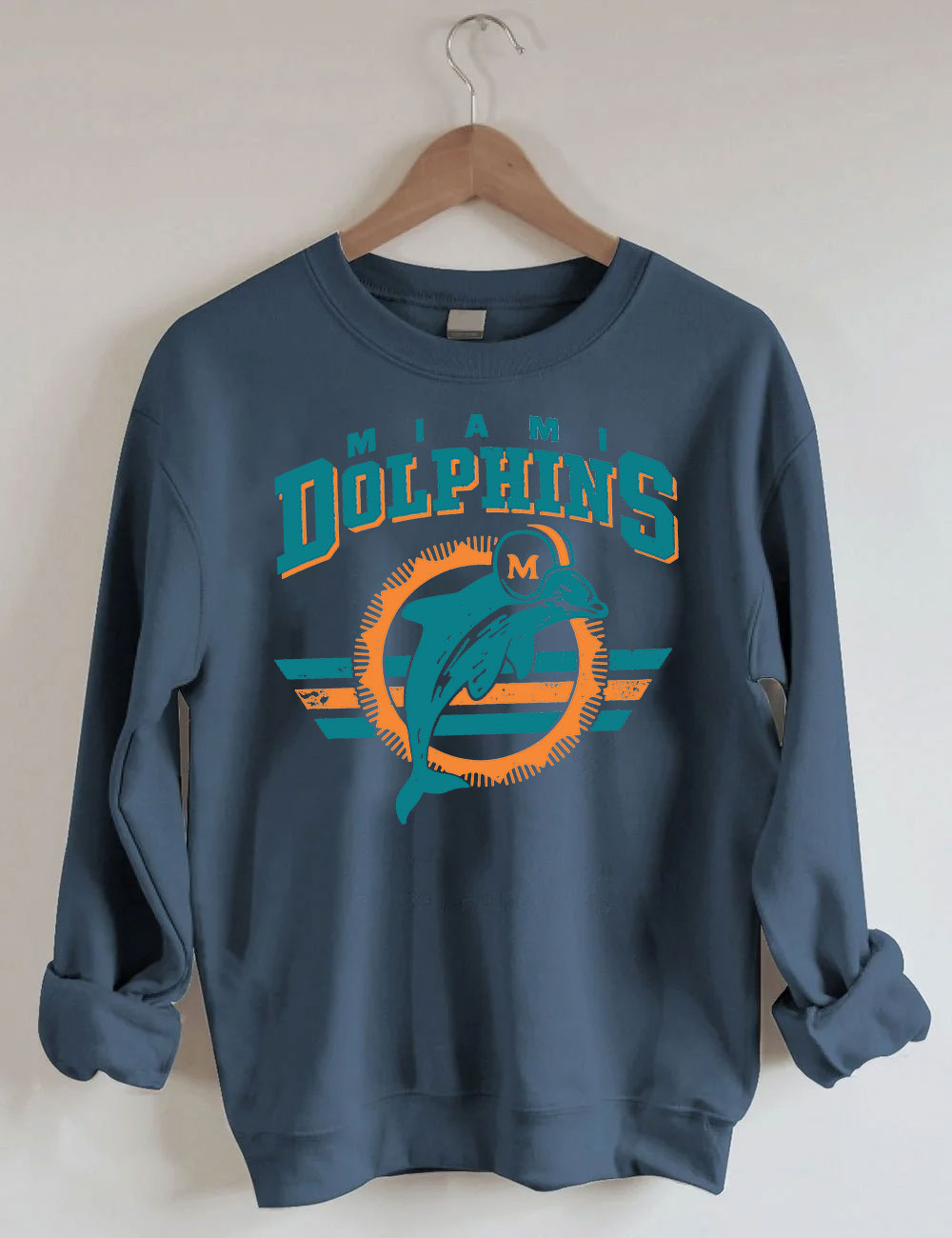 Miami Dolphins Football Sweatshirt