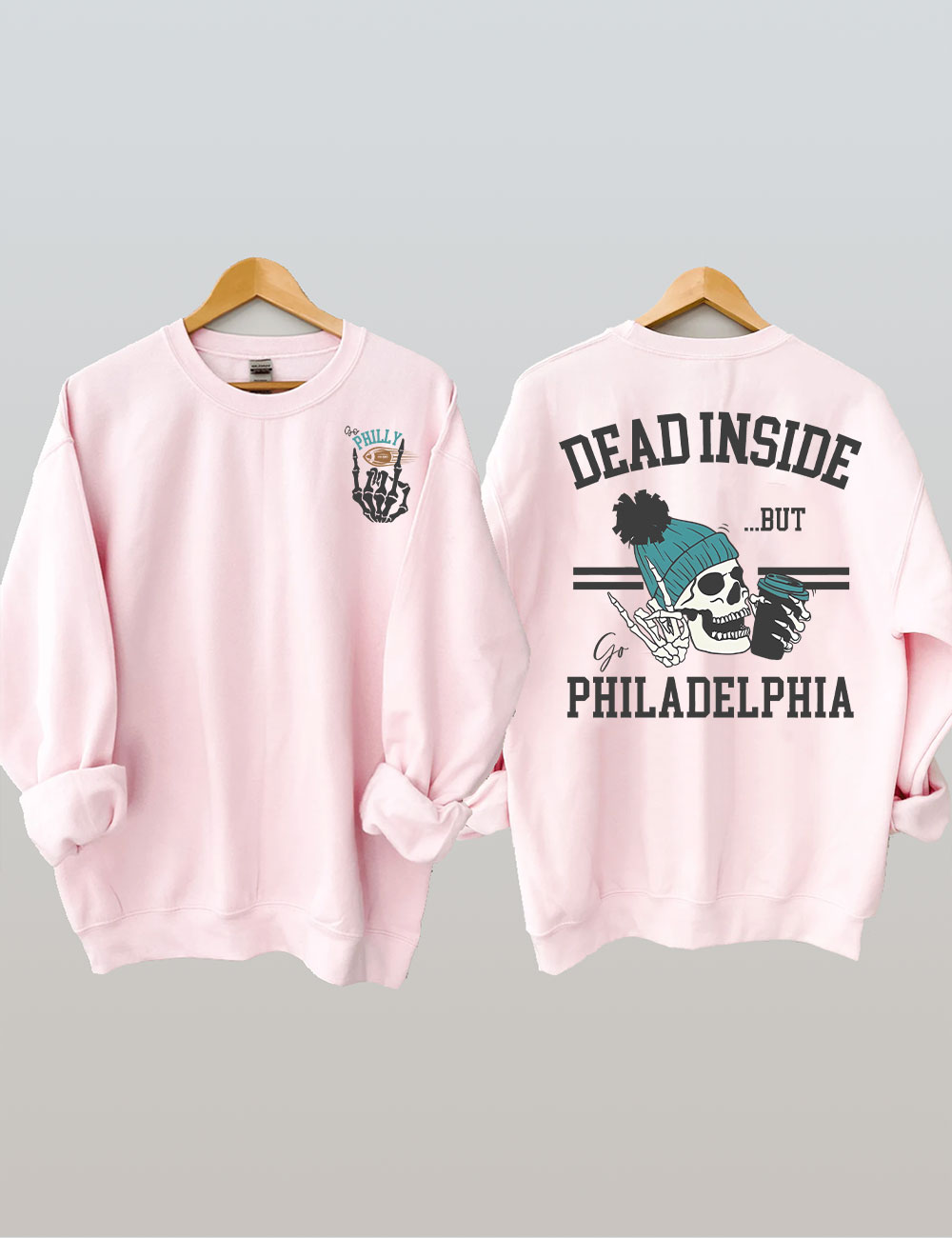 Dead Inside Philadelphia Football Sweatshirt